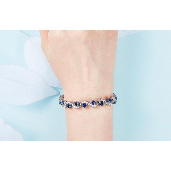 BRAND NEW Beautiful Waterdrop Crystal Bracelet fo - Picture 5 of 8